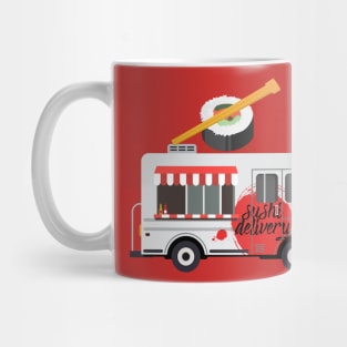 Sushi Delivery Mug